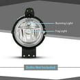 thumbnail image 3 of Fog Lights Lamps Left+Right Fit For 2011-2016 Mini Cooper R60 R61 63179802163, 3 of 10