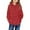 Red, variant on Girls Winter Hoodie Soft Warm Pullover with Front Pockets Long Sleeve Casual Sweatshirt for Kids Ages 4-15 Cozy Daily Outerwear