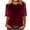 Wine, variant on cocolona Womens Velvet Tops Summer Sequin Short Sleeve Crew Neck T-shirts Fashion Casual Loose Blouses Basic Tees