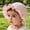 A2--Pink, variant on Baby Girl Soft Bonnet Cap Lace Infant Breathable Princess Hat Photography Hat For Kids 0-6 Months