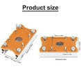 thumbnail image 5 of lanema Wood Router Base 2 in 1 Wood Palms Router Base Router Wood Router Tool for Trimmers Transparent Plastic Base Power Tool, 5 of 7
