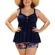 thumbnail image 2 of Traje de baño de dos piezas para mujer, trajes de baño para mujer, traje de baño bikini estampado para mujer, conjunto de dos piezas para mujer, 2 of 8