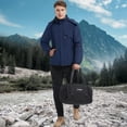 thumbnail image 4 of CAMEL CROWN Men's Waterproof Ski Jacket Warm Winter Snow Coat Mountain Windbreaker Hooded Raincoat, 4 of 7