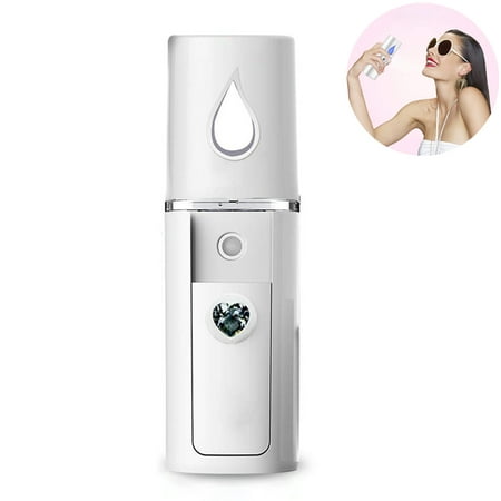 GLiving Facial Steamer - Nano Face Steamer for Home Facial Warm Mist Humidifier Steamer for Face for Sauna Spa Sinuses Moisturizing Cleansing for Beauty Skin
