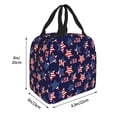 thumbnail image 2 of Picia American Stars Printed Lunch box Lunch bag for Men Women Large Capacity Lunchbox Reusable Lunch Bags Insulated Lunch Bag Lunch Box Cooler, 2 of 6