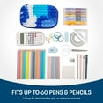 thumbnail image 2 of ZIPIT Zip & Pop New Pencil Box for Kids, Pencil Case for Elementary School, Blue, 2 of 8