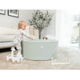 thumbnail image 2 of Little Big Playroom | Memory Foam Ball Pit for Toddlers | Includes 200 Balls (Gingham Blush), 2 of 11