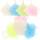 thumbnail image 1 of bolas de baño de malla de colores, bola de ducha, exfoliante de espalda con cuerda para colgar, color aleatorio, 1 of 6