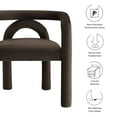 thumbnail image 3 of Side Dining Chair, Brown, Velvet, Bar Pub Cafe Bistro Dining Kitchen Hospitality Restaurant, Modern Contemporary, HB37611, 3 of 9