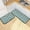 Mustache, variant on Dailycode 2 Pcs Kitchen Rug Set Non Slip Absorbent Soft Floor Mats for Kitchen Bathroom Butterflies Golden Outline 19.7"x27.6" 19.7"x47.2"