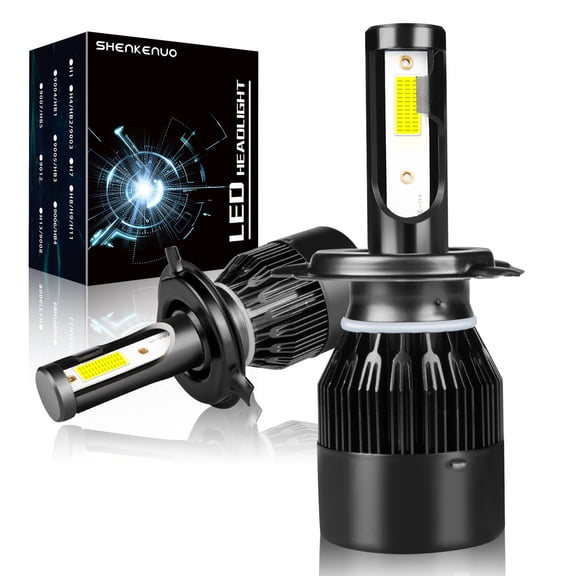 For Toyota Solara 1999 2000 2001 LED Headlight Bulbs 9003 H4 High and Low Beam 2pcs