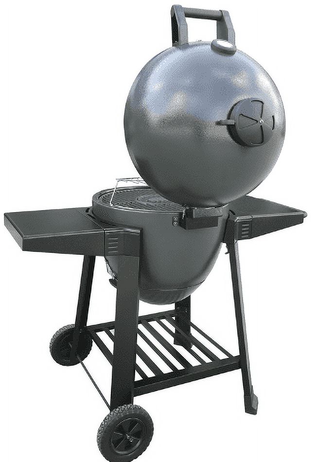 The Brand-Man Rodeo Steel Kamado Charcoal BBQ Grill - image 4 of 21