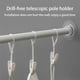 thumbnail image 2 of Bewildely Paquete de 4 soportes para varillas, ganchos de poste antideslizantes sin perforaciones autoadhesivos, soporte para barra de toalla, Almacenamiento y organización del hogar, 2 of 6