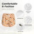 thumbnail image 4 of Balery Funny Sushi Pantalones cortos deportivos para mujer con forro y dos bolsillos, elásticos, para entrenamiento, gimnasio, yoga-XX-Large, 4 of 7