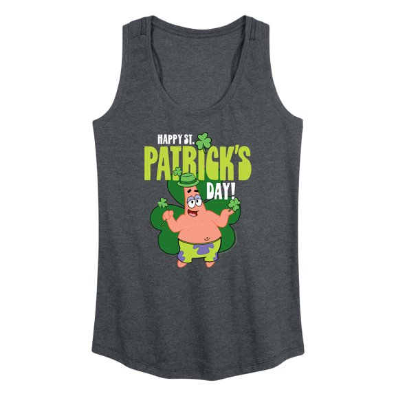 SpongeBob SquarePants - Happy St Patricks Day - Women's Racerback Tank Top