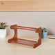 thumbnail image 2 of Desktop Storage Rack Organizer for Kitchen Bathroom Office Dorm - Double-Layer Cosmetic Stationery Storage Holder and Table Sundries Display Shelf Lig, 2 of 3