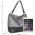 thumbnail image 3 of Montana West Hobo Bag Purses and Handbags for Women Top Handle Handbags with Zipper, 3 of 6