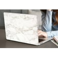 thumbnail image 1 of Hard Case Compatible with MacBook Pro 14 inchs( XDR Display & Touch ID, 2021 - 2023) Cable Tie Model A2779 M2/A2442 M1, Type C Marble 184, 1 of 5