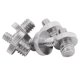 thumbnail image 2 of 100 Piezas 1/4 Pulgada Macho A 1/4 Pulgada Macho Trípode Adaptador Tornillo Roscado Metal Convertidor Tornillo para Cámara Réflex Digital,Trípode,Plataforma de Hombro,Jaula Cámara, 2 of 5