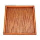 thumbnail image 5 of Plato de té, bandeja cuadrada de madera maciza para té, bandeja de té de madera, bandeja de madera para servir, mejore su experiencia Jadeshay A, 5 of 8