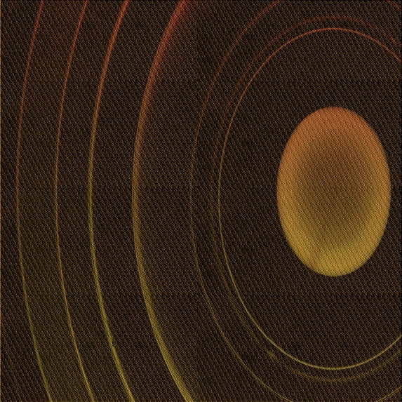 Ahgly Company Machine Washable Indoor Square Transitional Dark Bronze Brown Area Rugs, 6' Square
