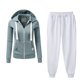 thumbnail image 2 of Puntoco Conjunto de pantalones de manga larga con cuello en V para mujer, moda, liquidación Puntoco Puntoco-5354, 2 of 6