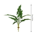 thumbnail image 6 of Lunxisen 3 Pcs Indoor Courtyard Decor Artificial Banana Monstera Philodendron Leaf Ornament Home Garden Tropical Greenery Decorative Piece, 6 of 7