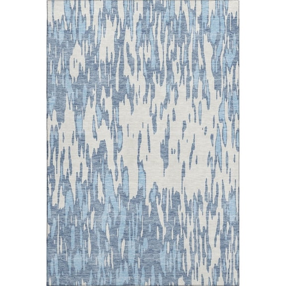 Dalyn Rugs Premium Machine Washable Mayfield AMF945 Denim 5' x 7'6" Rug