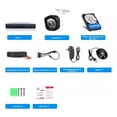 thumbnail image 3 of QIGO Kit 4 Cámaras de seguridad QG-77-K500G con resolución de 4ch 2MP visión nocturna incluida Color blanco Exterior Videovigilancia, 3 of 6