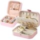 thumbnail image 1 of 2 PCS Organizador de PU para joyas de viaje. Portátil Jewelry Organizer para almacenar joyas, pendientes, anillos, collares, lápiz labial, etc., 1 of 4