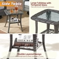 thumbnail image 5 of XIZZI 6-Pieces Wicker Patio Furniture Sets, Outdoor Furniture Sectional Sofa with Swivel Chairs, ottomans, All-Weather Rattan Outdoor Conversation Set for Porch, Patio, Backyard-Gray, 5 of 8