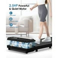 thumbnail image 5 of Bigzzia Walking Pad Treadmill,Under Desk Treadmill for Home&Office, Speed Range 0.6~5mph, 265 lbs Weight Capacity, Black, 5 of 8