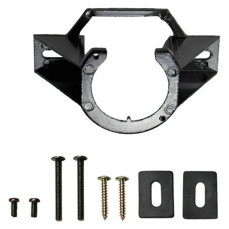 

Ceiling Fan Canopy Bracket accommodates Sloped Cathedral Ceilings 2 1/2 (6.35cm) to 4 1/4 (10.79cm) mounting holes 1 3/4 (4.45cm) center mounting opening for 2 w/Hardware_FA84