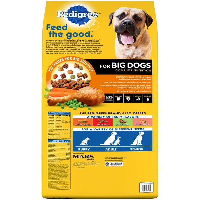 Large breed dog food deals walmart
