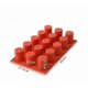 thumbnail image 2 of 1 Piece Of 15 Cylindrical Silic Molds, Cakes, Ba Utensils, Cylindrical French Sweet Molds, Porous Cs, Silic Molds, 2 of 5