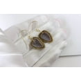 thumbnail image 5 of 14k Gold Filled Drusy Geode Earrings Form Small Druzy Drops 30 Designed for Adult Women, 5 of 5