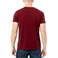 thumbnail image 2 of X RAY JEANS Mens Basic V-Neck Short Sleeve T-Shirt, Cranberry, XS, 2 of 3