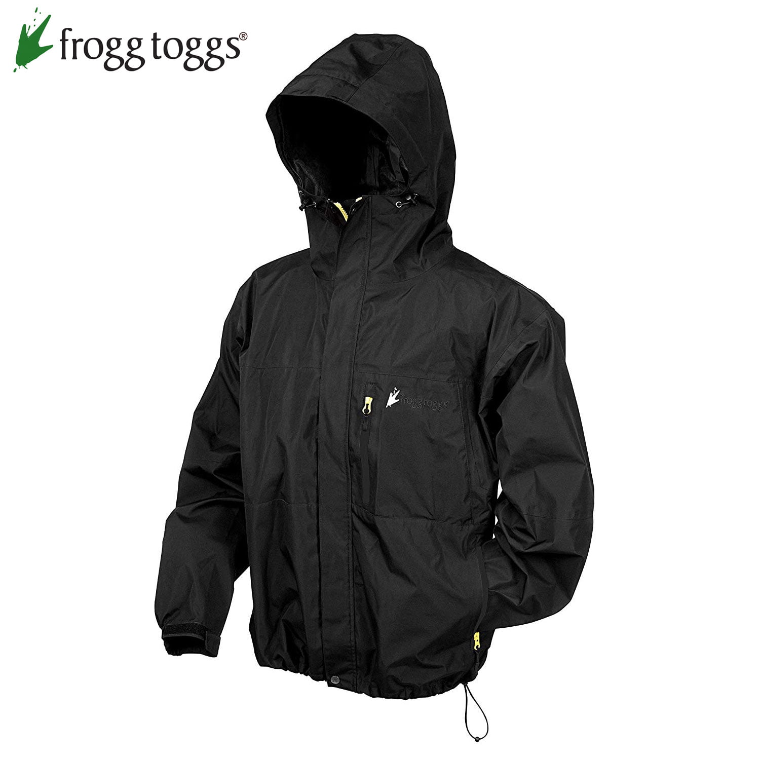 Size XX-Large Frogg Toggs ToadRage II Jacket Black 