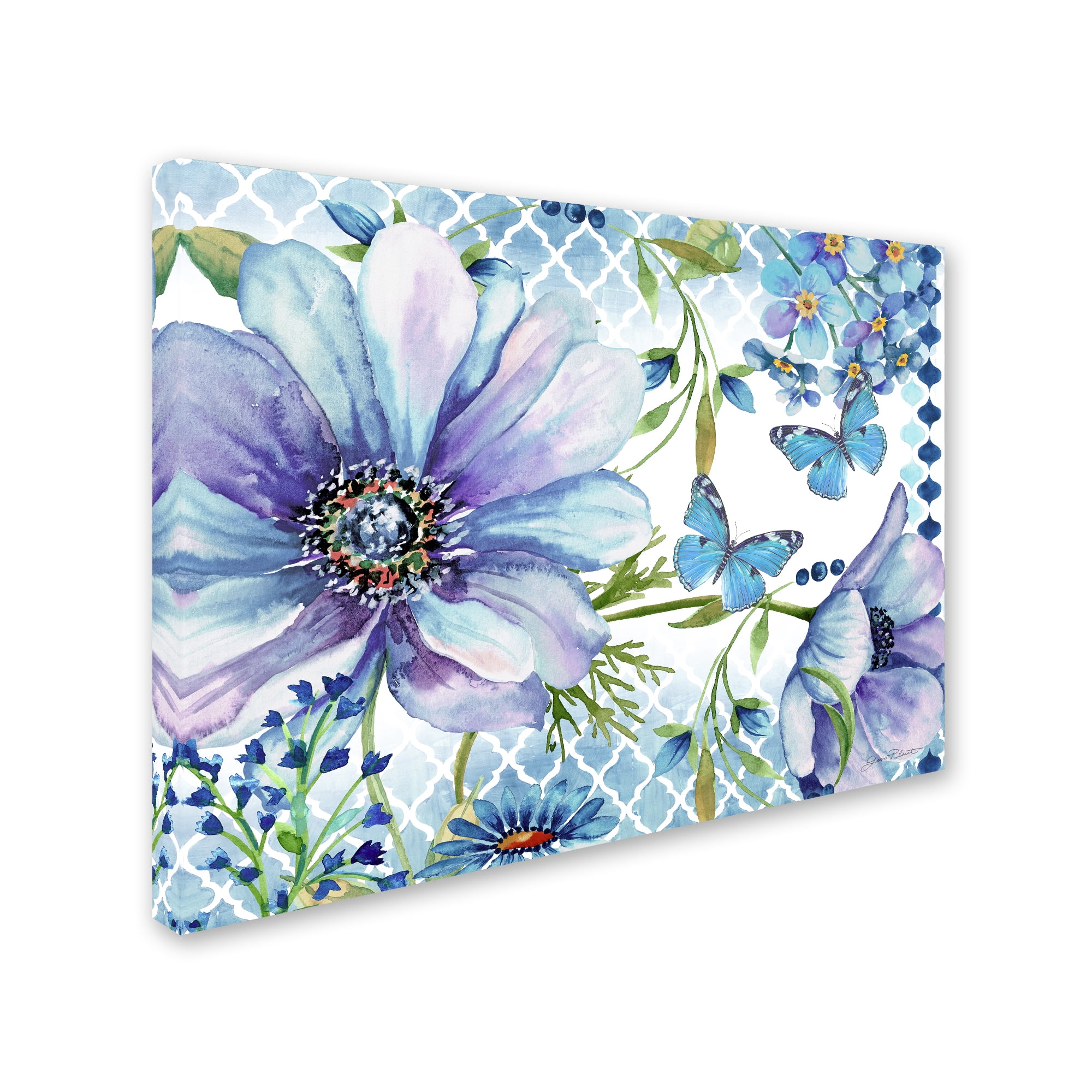 Trademark Fine Art 'Sheila's Lovely Garden' Canvas Art by Jean Plout