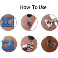 thumbnail image 5 of 35mm Hinge Jig Drill Bits Sets Door Hinge Hole Saw Cutter Concealed Hinge Jig With Forstner Bits Positioner For Cabinet Hinge And Mounting Plate, 5 of 5