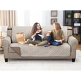 thumbnail image 3 of Reversible Furniture Protector XL Sofa Taupe/Beige, 3 of 4