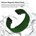 thumbnail image 3 of Watch Band,  Adjustable Quick Release Silicone Watch Strap 20mm, 3 of 8