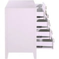 thumbnail image 5 of Meridian Furniture Bowtie Pink / Gold Dresser, 5 of 9