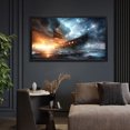 thumbnail image 4 of Christian Wall Art Jesus God Canvas Art The Storms 2 Painting For Livingroom Decor Office Bedroom Decoration, 4 of 8
