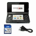 thumbnail image 1 of Nintendo - 3DS Game Console with RetroFam 32GB SD - Cosmo Black (Refurbished), 1 of 5