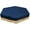 Blue, variant on Portable Sandbox for Baby Sand Toy Rainproof Hexagonal Sand Box Outdoor Bad Weather Security Sandpit