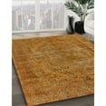 thumbnail image 2 of Ahgly Company Indoor Rectangle Mid-Century Modern Mahogany Brown Oriental Area Rugs, 8' x 10', 2 of 6