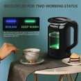 thumbnail image 2 of Hervidor eléctrico DEZIN con vidrio Keep Warm de 1,5 L sin BPA, 2 of 7