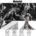 thumbnail image 2 of Unique Bargains Spandex Stretch Dining Chair Cover Black and White M, 2 of 7