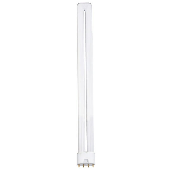 Sylvania 55W Long Single Tube 4-Pin 2G11 Plug-In base 3000K fluorescent bulb